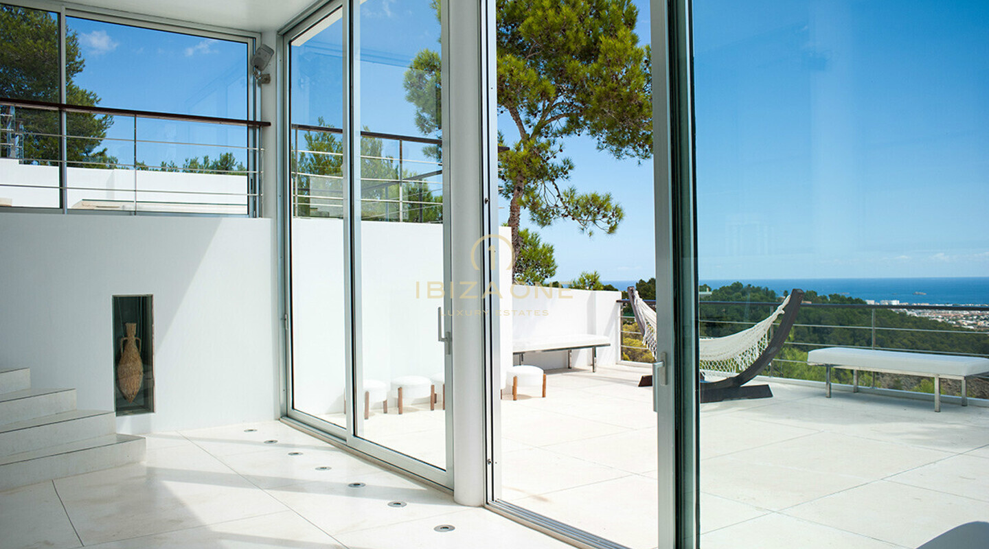 Villa de luxe spectaculaire avec 8 chambres à louer, Ibiza