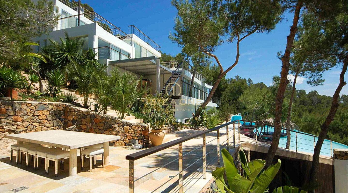 Spectaculaire luxe villa met 8 slaapkamers te huur, Ibiza
