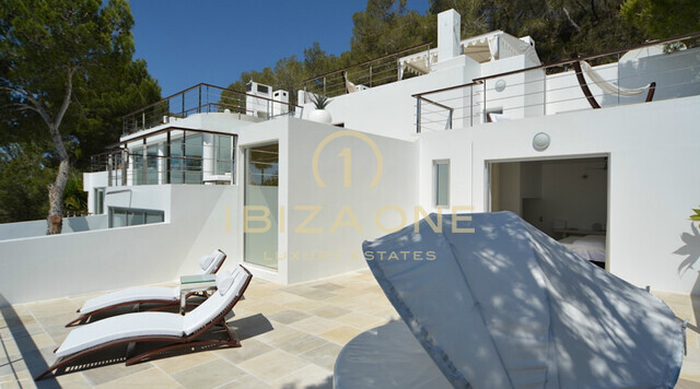 Villa de luxe spectaculaire avec 8 chambres à louer, Ibiza