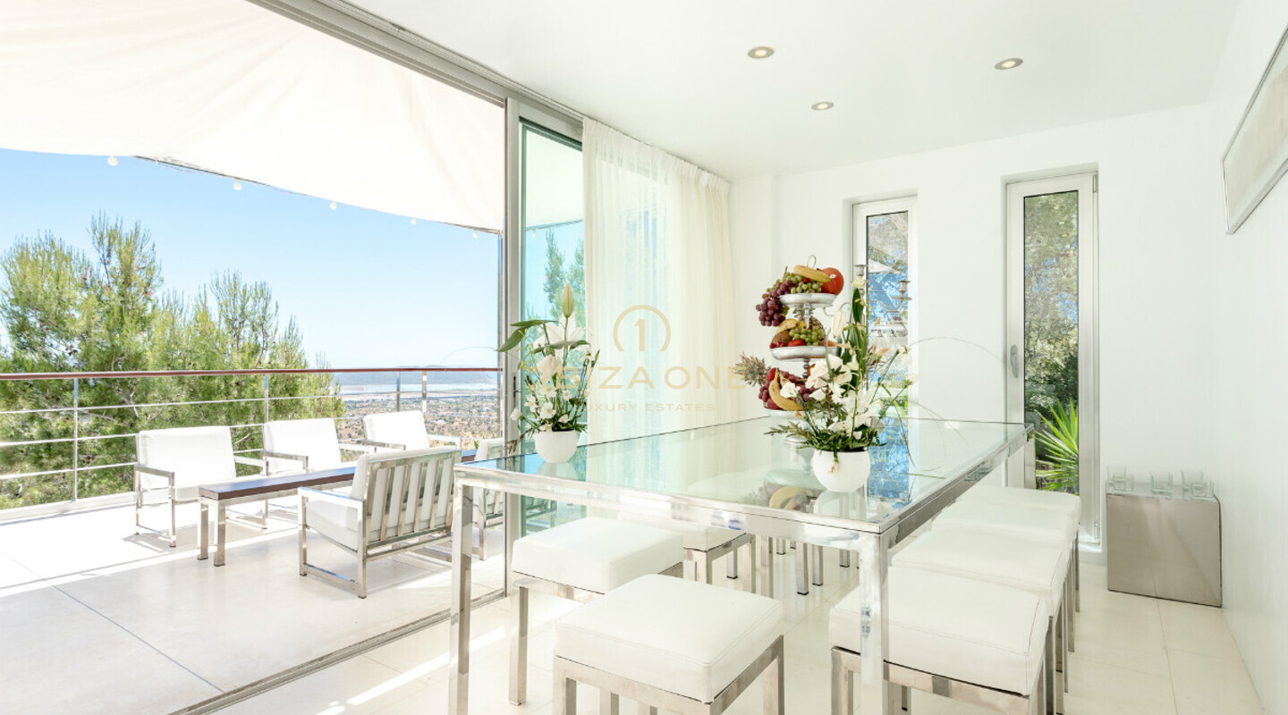Villa de luxe spectaculaire avec 8 chambres à louer, Ibiza