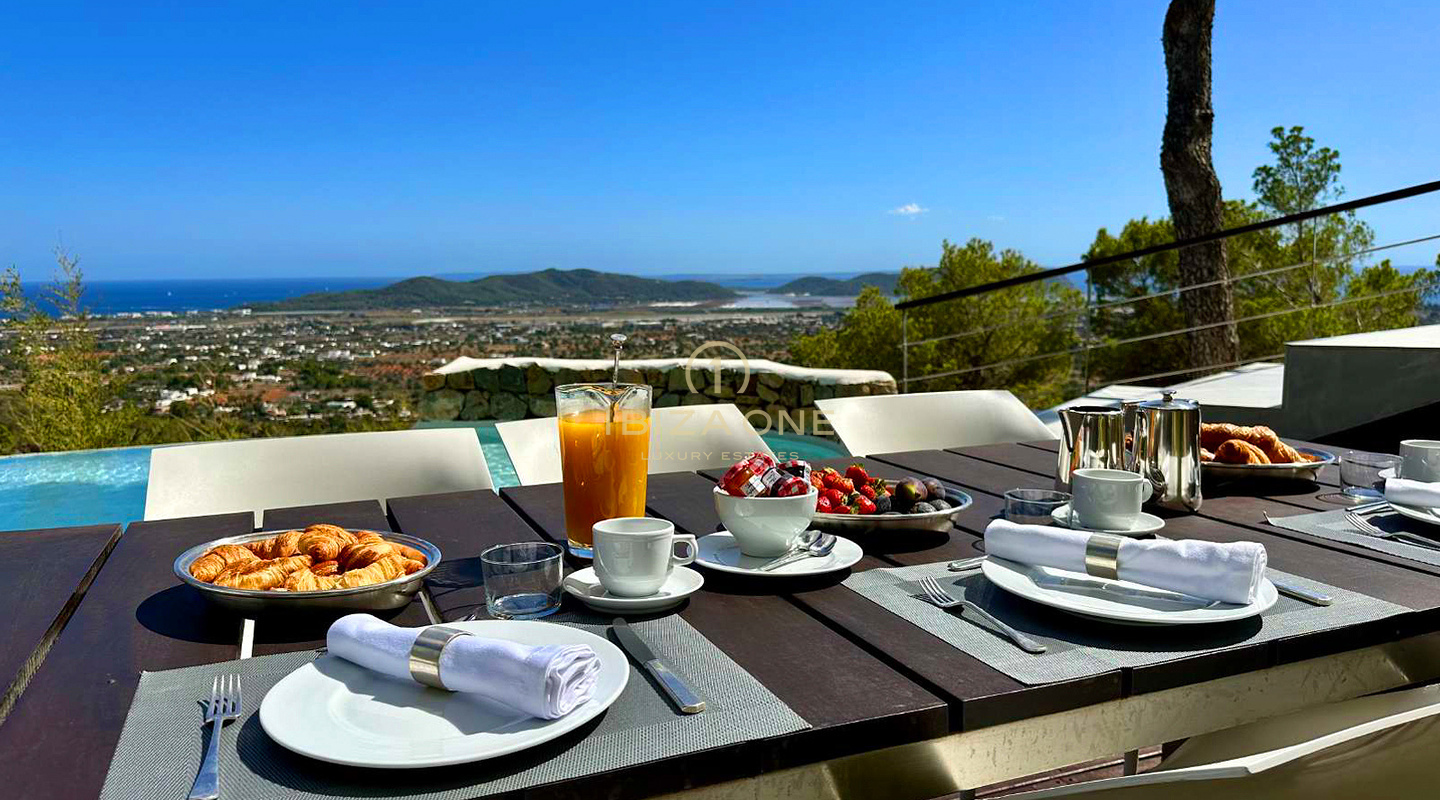 Villa de luxe spectaculaire avec 8 chambres à louer, Ibiza
