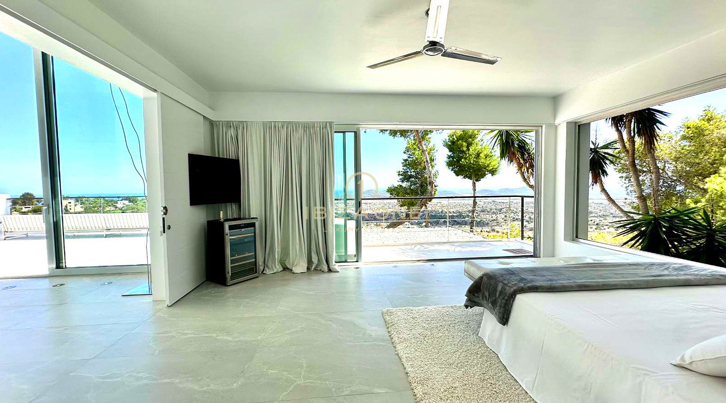 Villa de luxe spectaculaire avec 8 chambres à louer, Ibiza