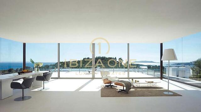 Villa di lusso e design con vista mare su Formentera e porto di Ibiza in vendita, Ibiza - Villa di lusso e design con vista mare su Formentera e porto di Ibiza in affitto, Ibiza