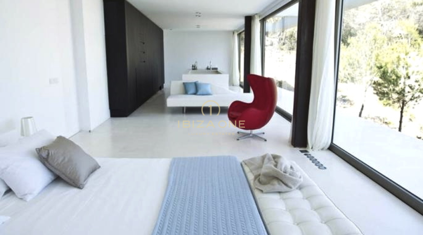 Villa di lusso e design con vista mare su Formentera e porto di Ibiza in vendita, Ibiza - Villa di lusso e design con vista mare su Formentera e porto di Ibiza in affitto, Ibiza
