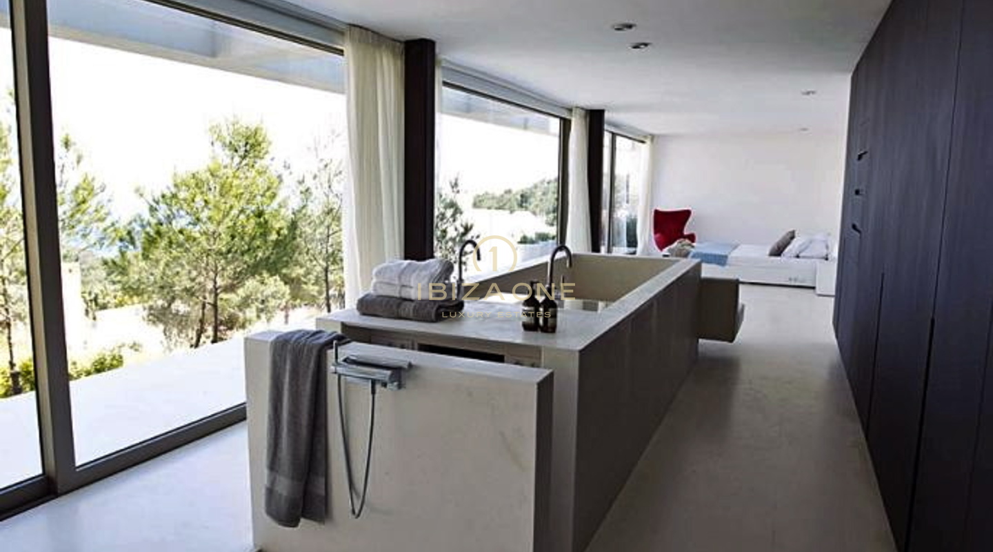 Villa di lusso e design con vista mare su Formentera e porto di Ibiza in vendita, Ibiza - Villa di lusso e design con vista mare su Formentera e porto di Ibiza in affitto, Ibiza