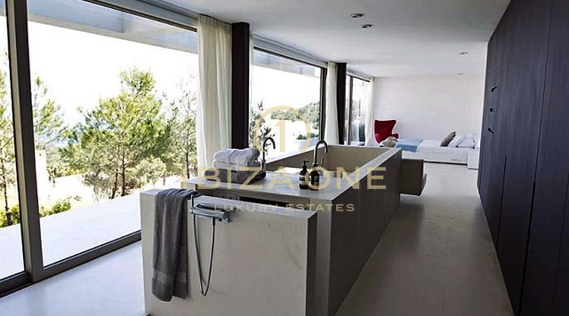 Villa di lusso e design con vista mare su Formentera e porto di Ibiza in vendita, Ibiza - Villa di lusso e design con vista mare su Formentera e porto di Ibiza in affitto, Ibiza