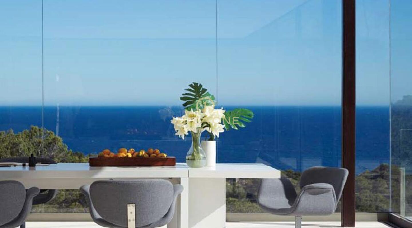 Villa di lusso e design con vista mare su Formentera e porto di Ibiza in vendita, Ibiza - Villa di lusso e design con vista mare su Formentera e porto di Ibiza in affitto, Ibiza