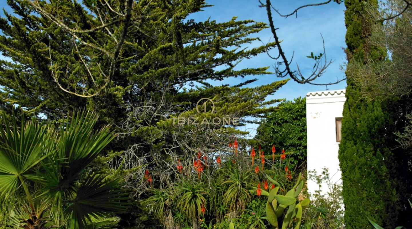 Luxueux et spacieux terrain avec 2 fincas / villas originales à vendre, Ibiza - Luxueux et spacieux terrain avec 2 fincas / villas originales à louer, Ibiza