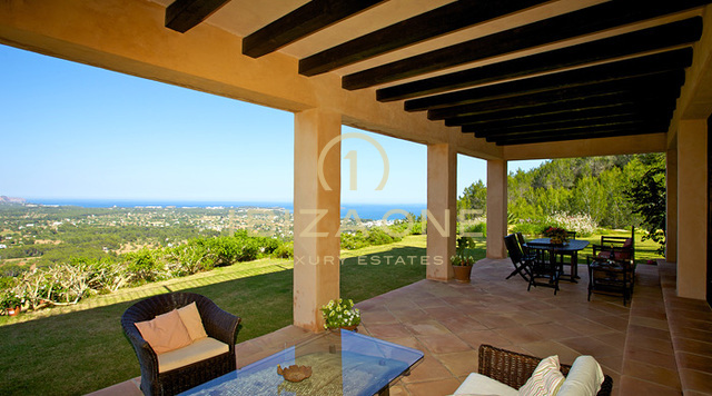 Belle finca avec grands jardins, maison d'hôtes indépendante à louer, Ibiza