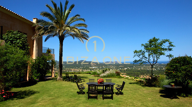 Belle finca avec grands jardins, maison d'hôtes indépendante à louer, Ibiza
