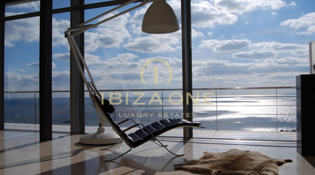 Modern luxury style villa with stunning views of Formentera and Dalt Vila for rent - Luxury villa for rent frontline sea on top of the mountain of Ibiza with a 270° sea view, Ibiza