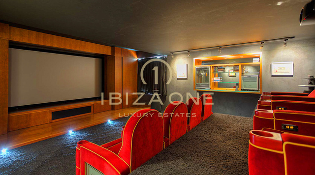 Modern luxury style villa with stunning views of Formentera and Dalt Vila for rent - Luxury villa for rent frontline sea on top of the mountain of Ibiza with a 270° sea view, Ibiza