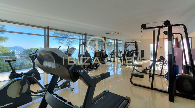 Modern luxury style villa with stunning views of Formentera and Dalt Vila for rent - Luxury villa for rent frontline sea on top of the mountain of Ibiza with a 270° sea view, Ibiza