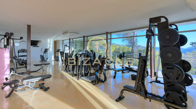 Modern luxury style villa with stunning views of Formentera and Dalt Vila for rent - Luxury villa for rent frontline sea on top of the mountain of Ibiza with a 270° sea view, Ibiza