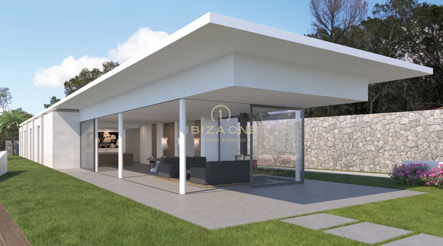 Villa moderne et luxueuse de construction récente avec vue imprenable sur la campagne et la mer - emplacement très exclusif à vendre, Ibiza - Villa moderne et luxueuse de construction récente avec vue imprenable sur la campagne et la mer - emplacement très exclusif à louer, Ibiza