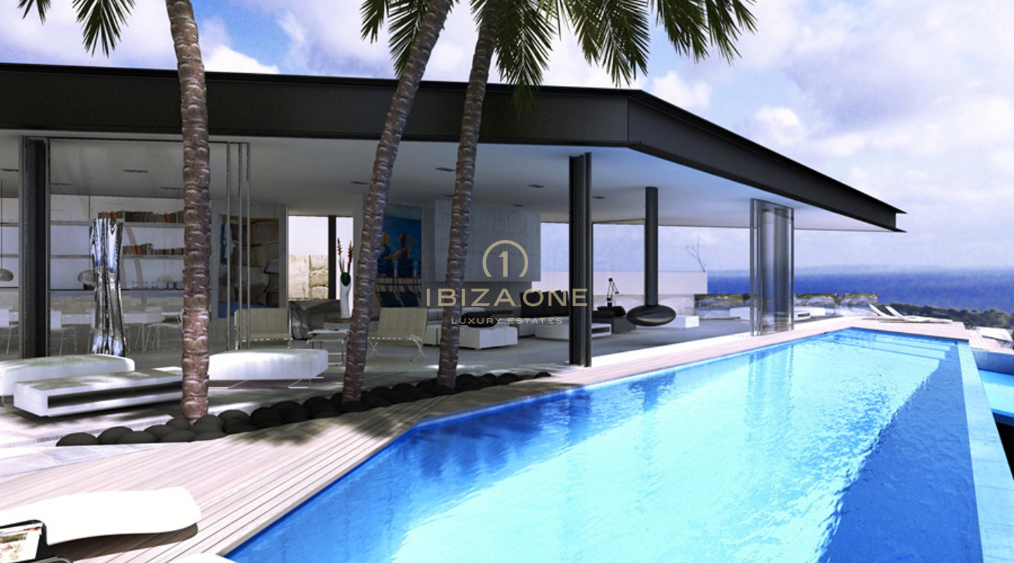 Lujoso proyecto de construcción/villa en venta, Ibiza - Lujoso proyecto de construcción/villa en alquiler, Ibiza