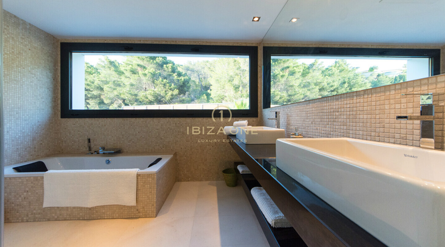 Moderne luxe villa op toplocatie Can Rimbau te koop, Ibiza - Moderne luxe villa op toplocatie Can Rimbau te huur, Ibiza
