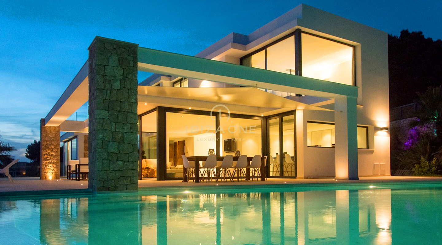 Moderna villa di lusso in posizione top Can Rimbau in vendita, Ibiza - Moderna villa di lusso in posizione top Can Rimbau in affitto, Ibiza