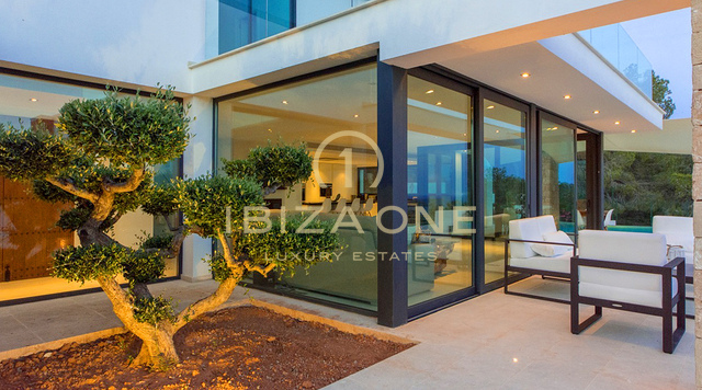 Moderne luxe villa op toplocatie Can Rimbau te koop, Ibiza - Moderne luxe villa op toplocatie Can Rimbau te huur, Ibiza
