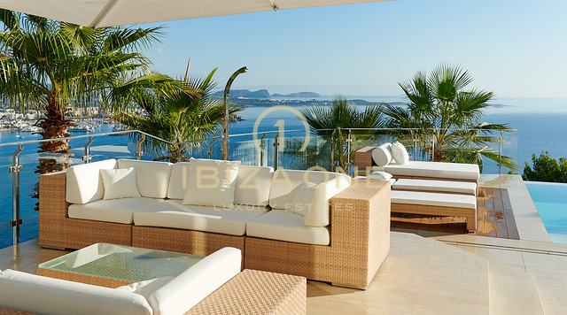 Moderna villa de lujo con vistas panorámicas e impresionante villa de lujo en venta, Ibiza - Moderna villa de lujo con vistas panorámicas e impresionante villa de lujo en alquiler, Ibiza