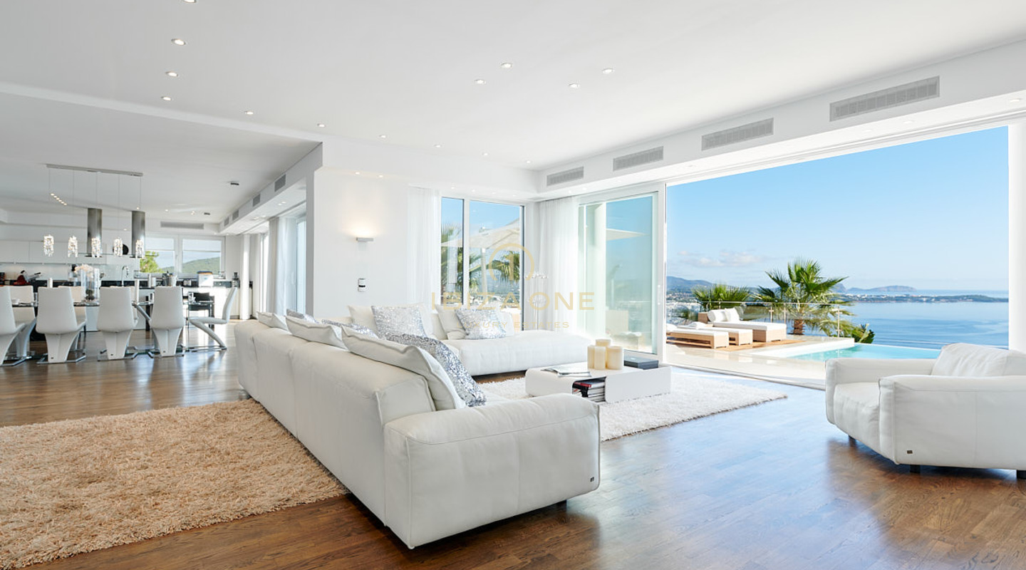 Modern luxury villa with panoramic views and luxury stunning villa for sale, Ibiza - Modern luxury villa with panoramic views and luxury stunning villa for rent, Ibiza
