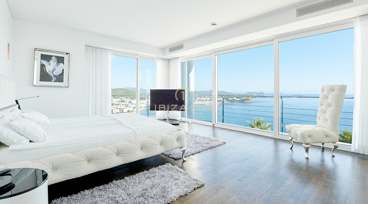 Villa de luxe moderne avec vue panoramique et superbe villa de luxe à vendre, Ibiza - Villa de luxe moderne avec vue panoramique et superbe villa de luxe à louer, Ibiza