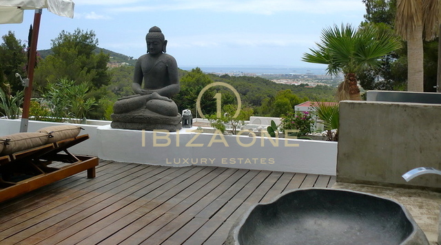 Lujosa y espaciosa villa con vistas a Dalt Vila en venta, Ibiza - Lujosa y espaciosa villa con vistas a Dalt Vila en alquiler, Ibiza