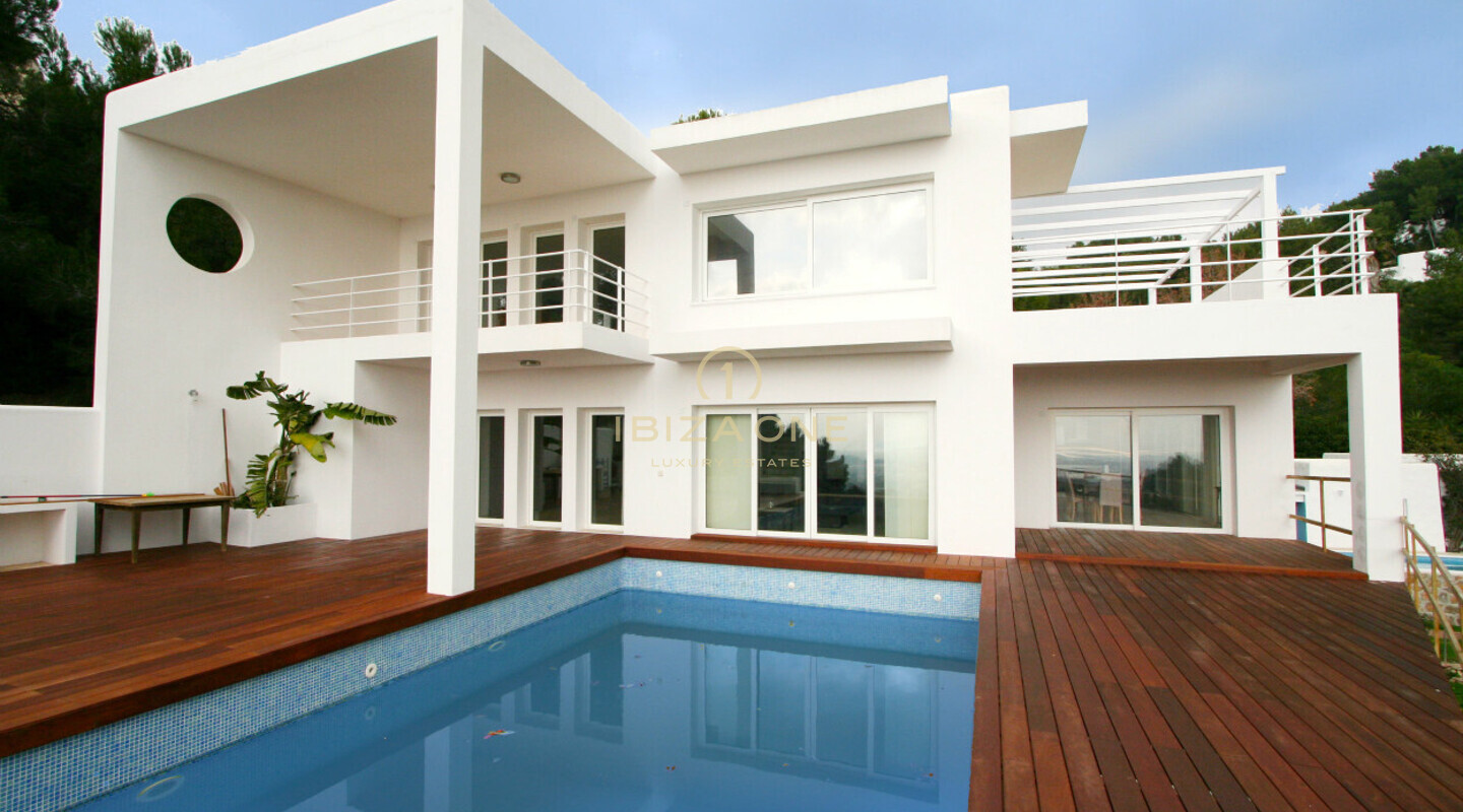 Luxurious and spacious villa, with view to Dalt Vila for sale, Ibiza - Luxurious and spacious villa, with view to Dalt Vila for rent, Ibiza