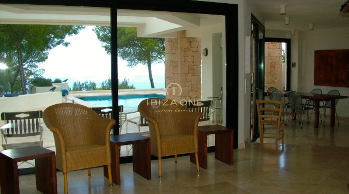 Luxury villa with spectacular sunset views from Es Vedra round to Cala Tarida for sale, Ibiza - Luxury villa with spectacular sunset views from Es Vedra round to Cala Tarida for rent, Ibiza