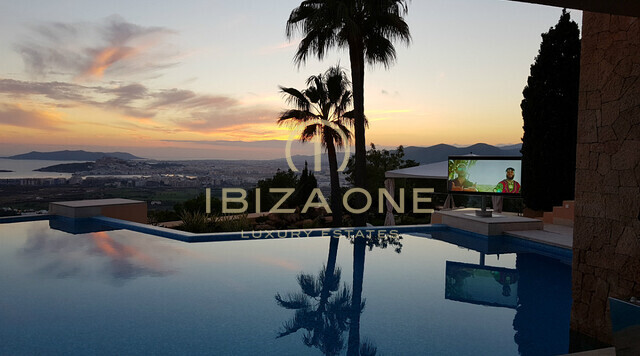 Mirage Ibiza - Meilleure propriété à Can Rimbau et à proximité d'Ibiza - Maison de luxe à louer - 3 piscines extérieures chauffées + jacuzzi à louer, Ibiza