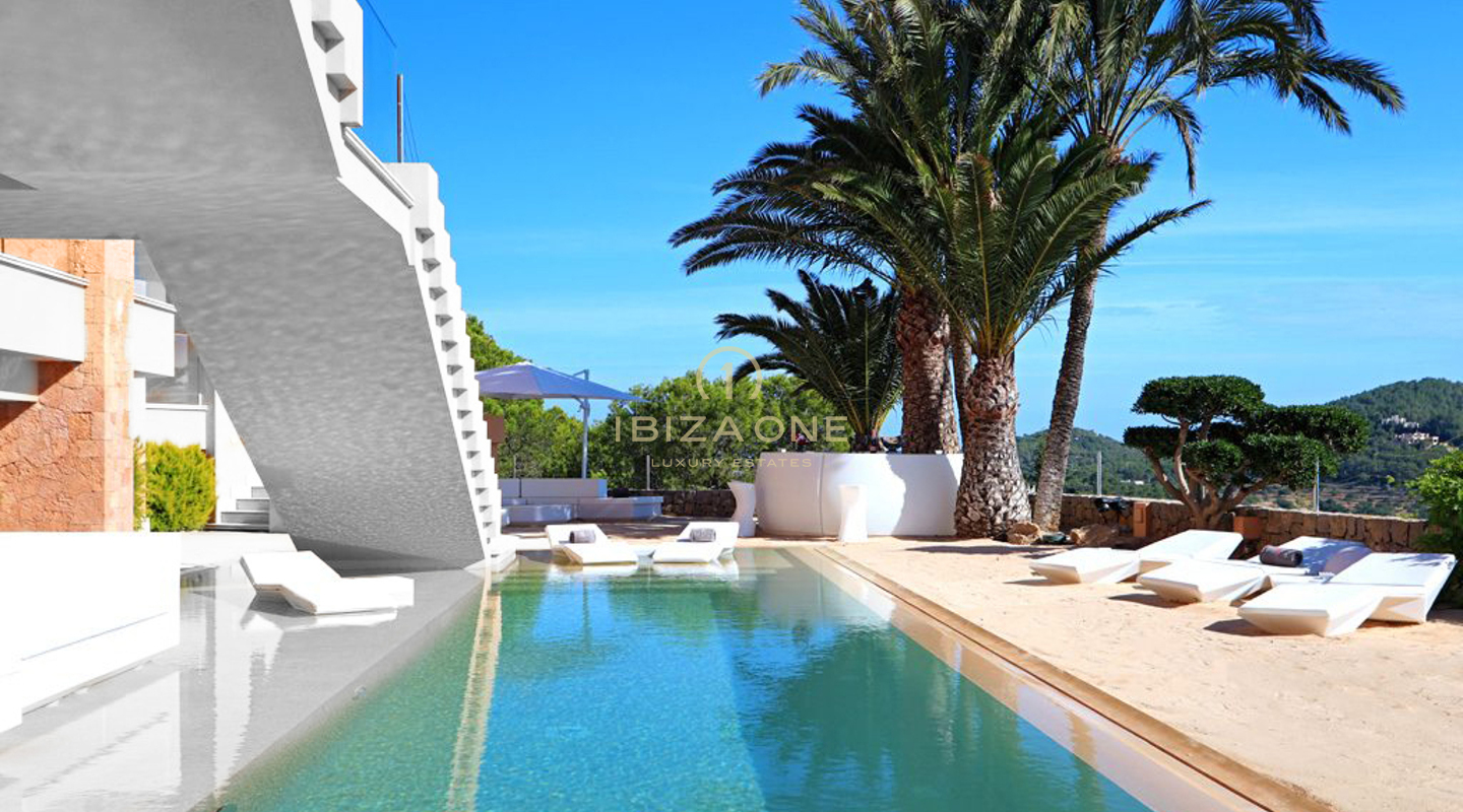 Mirage Ibiza - Best property in Can Rimbau and close to Ibiza - Luxury house for rent - 3 heated outdoor pools + Jacuzzi for rent, Ibiza