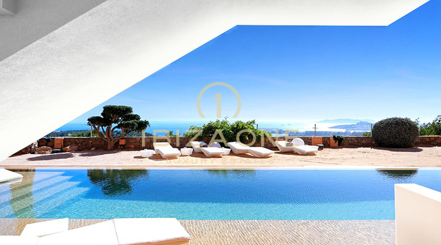 Mirage Ibiza - Best property in Can Rimbau and close to Ibiza - Luxury house for rent - 3 heated outdoor pools + Jacuzzi for rent, Ibiza