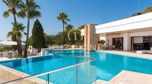 Mirage Ibiza - Meilleure propriété à Can Rimbau et à proximité d'Ibiza - Maison de luxe à louer - 3 piscines extérieures chauffées + jacuzzi à louer, Ibiza