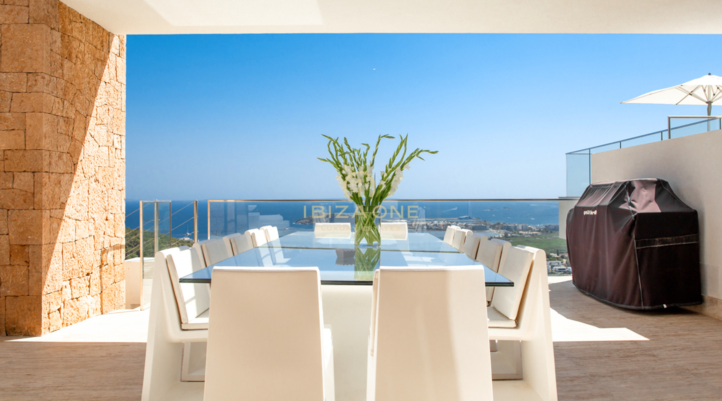 Mirage Ibiza - La mejor propiedad en Can Rimbau y cerca de Ibiza - Casa de lujo en alquiler - 3 piscinas exteriores climatizadas + jacuzzi en alquiler, Ibiza