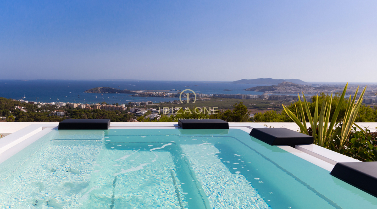 Mirage Ibiza - Meilleure propriété à Can Rimbau et à proximité d'Ibiza - Maison de luxe à louer - 3 piscines extérieures chauffées + jacuzzi à louer, Ibiza
