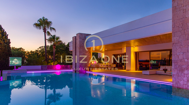 Mirage Ibiza - Meilleure propriété à Can Rimbau et à proximité d'Ibiza - Maison de luxe à louer - 3 piscines extérieures chauffées + jacuzzi à louer, Ibiza