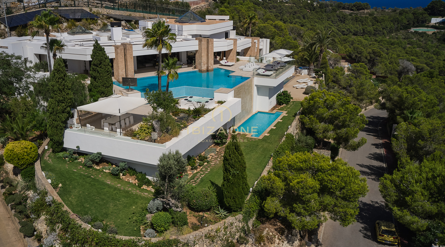 Mirage Ibiza - Лучшая недвижимость в Кан-Римбау и недалеко от Ибицы - Роскошный дом в аренду - 3 подогреваемых открытых бассейна + джакузи в аренду, Ибица