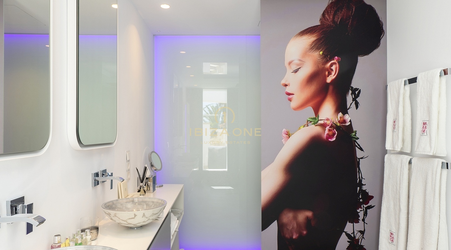 Mirage Ibiza – Beste Immobilie in Can Rimbau und in der Nähe von Ibiza – Luxushaus zu vermieten – 3 beheizte Außenpools + Whirlpool zu vermieten, Ibiza