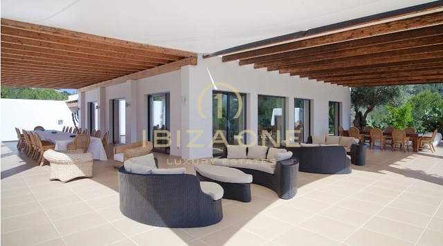 Finca de lujo de buen gusto cerca de Ibiza con vistas a Dalt Vila y al mar en venta, Ibiza - Finca de lujo de buen gusto cerca de Ibiza con vistas a Dalt Vila y al mar en alquiler, Ibiza