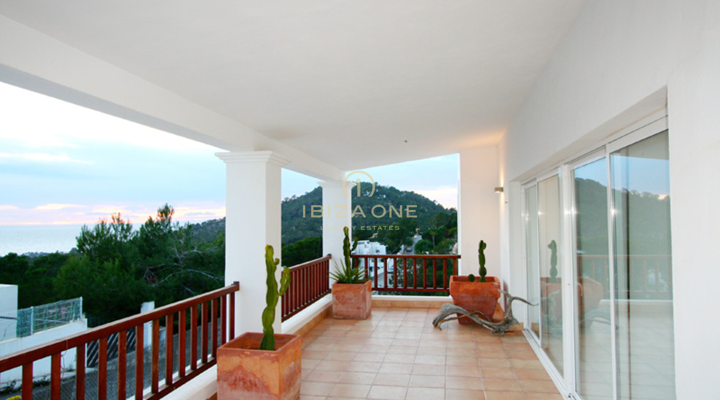 Preciosa y lujosa casa adosada en Cala Carbo con vistas a Es Vedra en venta, Ibiza - Preciosa y lujosa casa adosada en Cala Carbo con vistas a Es Vedra en alquiler, Ibiza