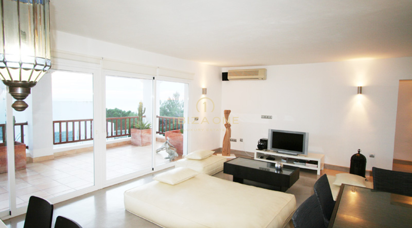 Preciosa y lujosa casa adosada en Cala Carbo con vistas a Es Vedra en venta, Ibiza - Preciosa y lujosa casa adosada en Cala Carbo con vistas a Es Vedra en alquiler, Ibiza