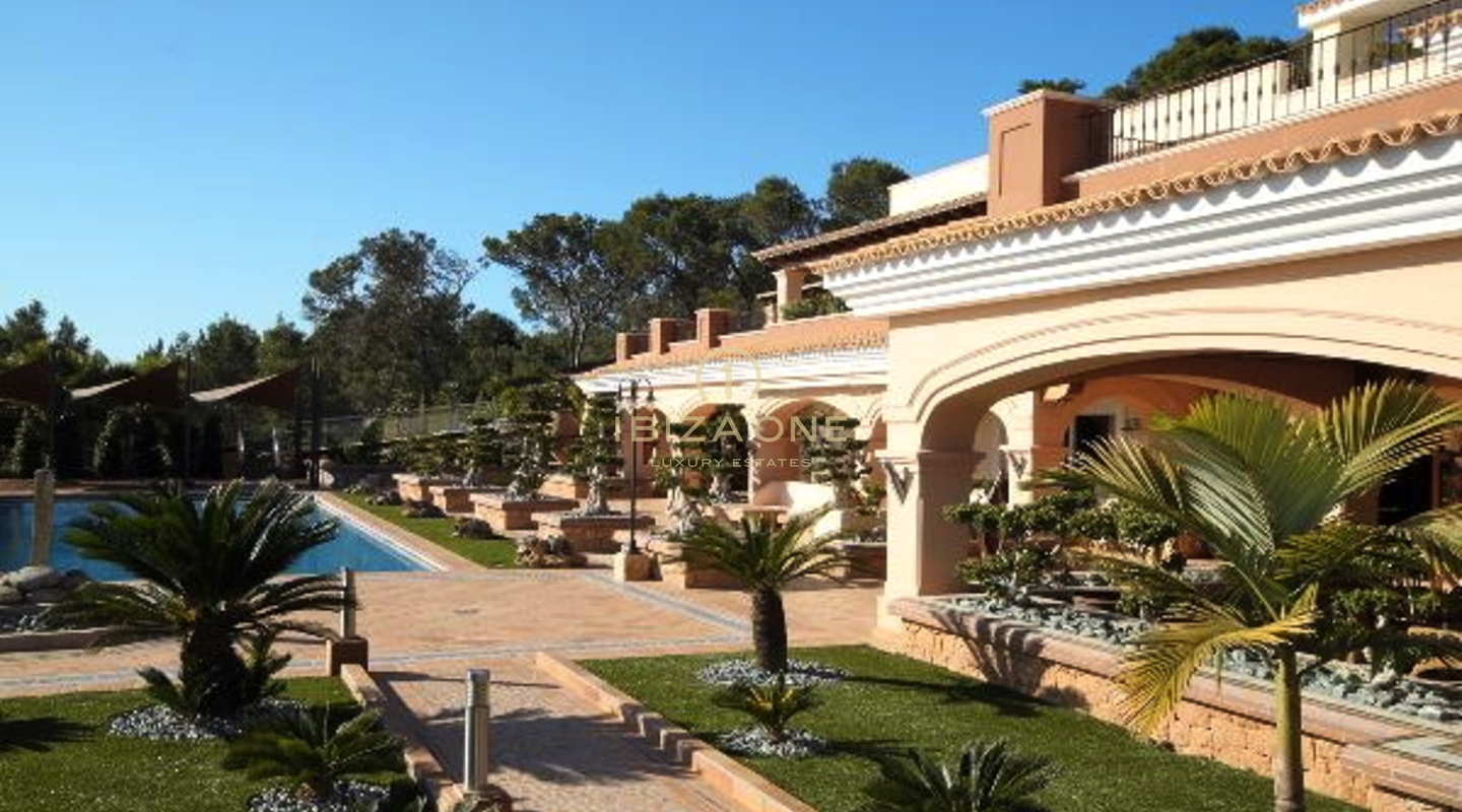 Sensationelle Luxusimmobilie / Villa mit herrlichem Blick auf Ibiza und das Meer in Can Rimbau zu verkaufen, Ibiza - Sensationelle Luxusimmobilie / Villa mit herrlichem Blick auf Ibiza und das Meer in Can Rimbau zu vermieten, Ibiza