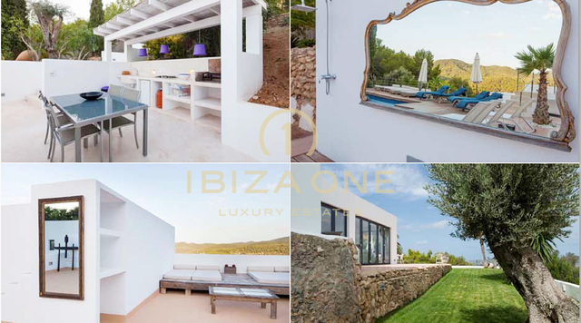 Luxuriöse und beeindruckende Villa mit Panoramablick zu verkaufen, Ibiza - Luxuriöse und beeindruckende Villa mit Panoramablick zu vermieten, Ibiza