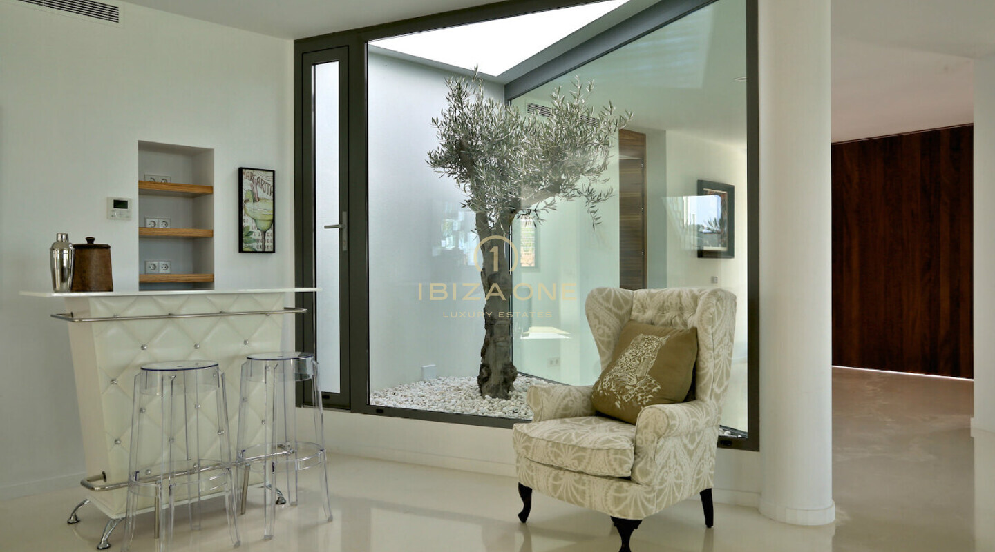 Moderna villa de lujo en Vista Alegre / Es Cubells con buenas vistas al mar en venta, Ibiza - Moderna villa de lujo en Vista Alegre / Es Cubells con buenas vistas al mar en alquiler, Ibiza