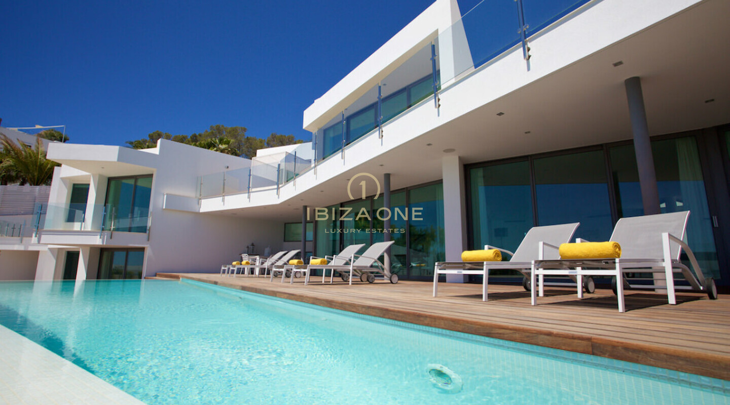 Moderne luxe villa in Vista Alegre / Es Cubells met prachtig zeezicht te koop, Ibiza - Moderne luxe villa in Vista Alegre / Es Cubells met prachtig zeezicht te huur, Ibiza