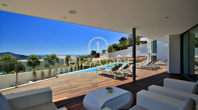 Moderna villa di lusso a Vista Alegre / Es Cubells con bella vista mare in vendita, Ibiza - Moderna villa di lusso a Vista Alegre / Es Cubells con bella vista mare in affitto, Ibiza