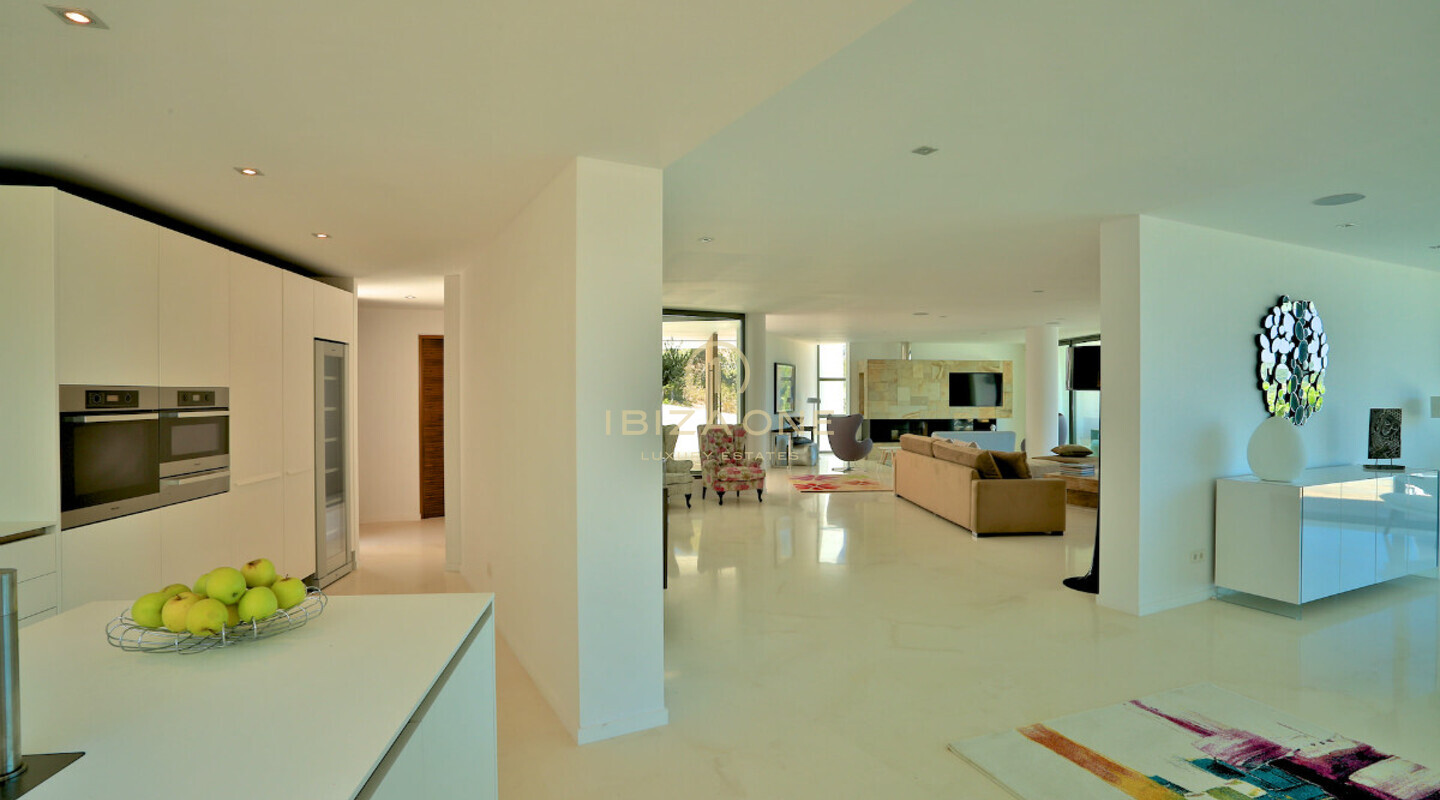 Moderne Luxusvilla in Vista Alegre / Es Cubells mit schönem Meerblick zu verkaufen, Ibiza - Moderne Luxusvilla in Vista Alegre / Es Cubells mit schönem Meerblick zu vermieten, Ibiza
