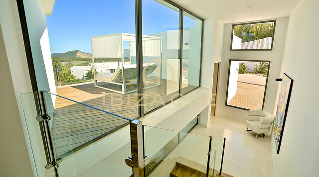 Moderne Luxusvilla in Vista Alegre / Es Cubells mit schönem Meerblick zu verkaufen, Ibiza - Moderne Luxusvilla in Vista Alegre / Es Cubells mit schönem Meerblick zu vermieten, Ibiza