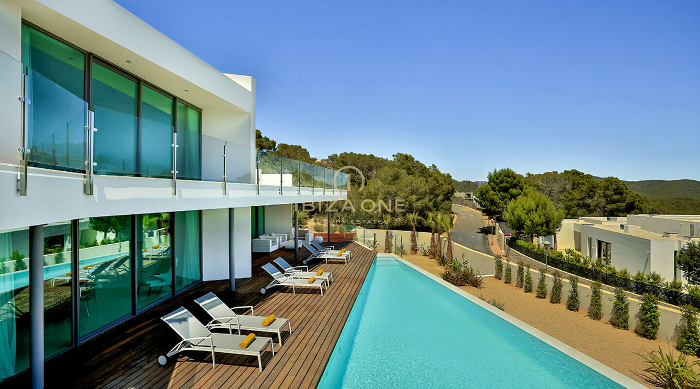 Villa de luxe moderne à Vista Alegre / Es Cubells avec une belle vue sur la mer à vendre, Ibiza - Villa de luxe moderne à Vista Alegre / Es Cubells avec une belle vue sur la mer à louer, Ibiza