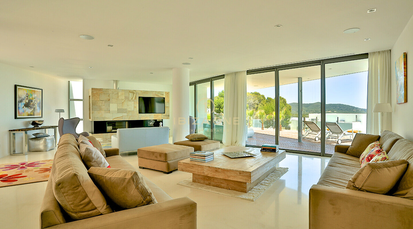 Moderna villa de lujo en Vista Alegre / Es Cubells con buenas vistas al mar en venta, Ibiza - Moderna villa de lujo en Vista Alegre / Es Cubells con buenas vistas al mar en alquiler, Ibiza